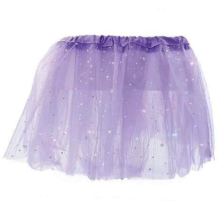 Saia Roxo Com Led Infantil - 1 unidade - Cromus  - Rizzo