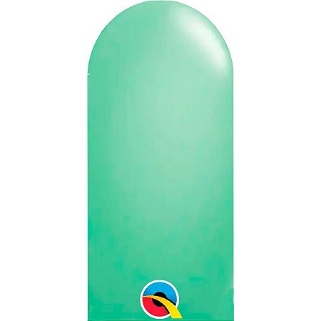 Balão de Festa Canudo - Wintergreen (Verde Inverno) - 350" - Qualatex - Rizzo