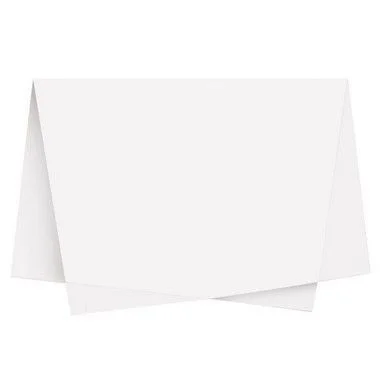 Papel de Seda - 50x70cm - Branco - 100 unidades - Rizzo