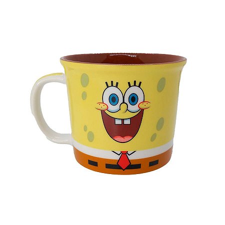 Caneca Bob Esponja - 350ml - 1 unidade - Zona Criativa - Rizzo