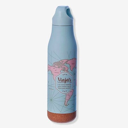 Garrafa Térmica Viajar 500 ml - 1 unidade - Zona Criativa - Rizzo
