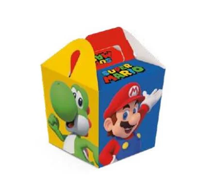 Caixa para Lembrancinha Festa Super Mario - 08 unidades - Cromus - Rizzo