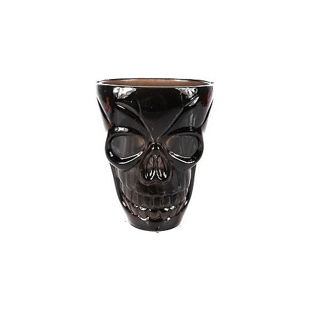 Copo Caveira de Halloween - Preto - 4 unidades - Rizzo