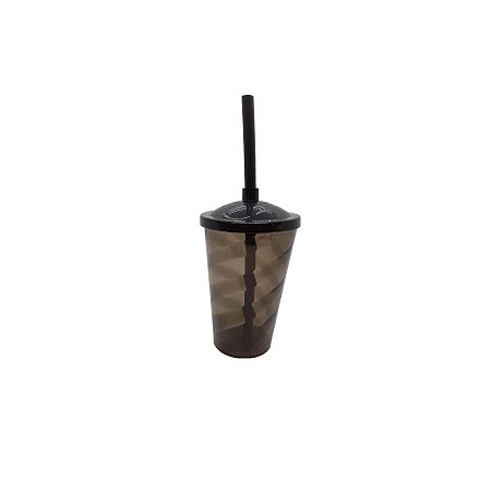 Copo de Plástico Twist Preto 400 mL - LSC Toys - 01 Unidade - Rizzo
