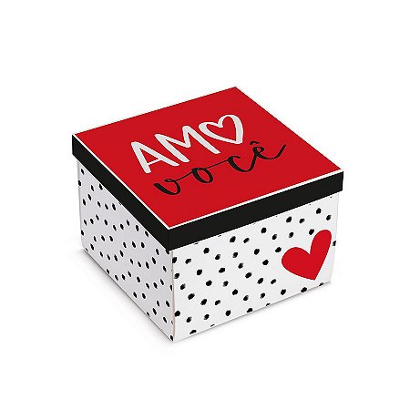 Caixa Surpresa Coração 200g Tanto Amor com Colher - 01 Unidades - Cromus -