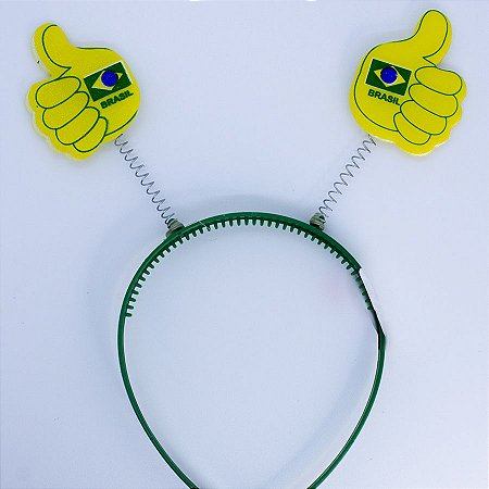 Tiara Verde -Tema Brasil - Mão Joia - 1 unidade - Rizzo