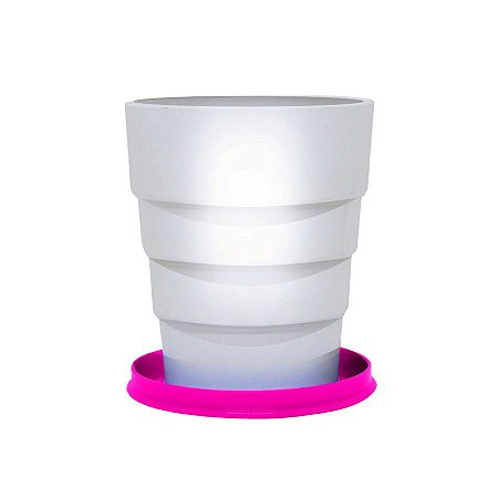 Copo Retrátil Rosa 150 ml - 1 unidade - Rizzo