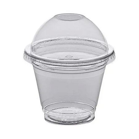 Copo Bolha com Tampa - 266ml - 10 unidades Rizzo