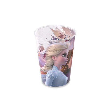 Copo de Plástico Festa Frozen 320Ml - Plasútil