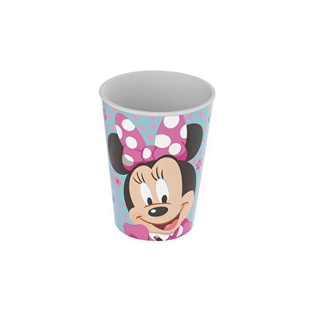 Copo de Plástico Festa Minnie Rosa 320Ml - Plasútil - Rizzo Festas