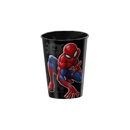 Copo de Plástico Festa Homem-Aranha 320Ml - Plasútil - Rizzo Festas