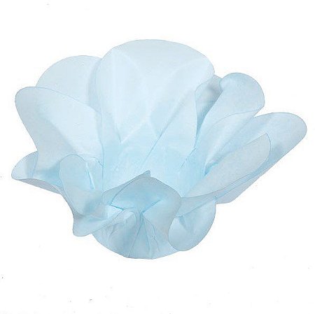 Forminha para Doces Finos - Copo de Leite Azul Bebê 30 unidades - Decora Doces