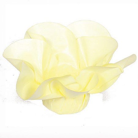 Forminha para Doces Finos - Copo de Leite Amarelo Claro 30 unidades - Decora Doces