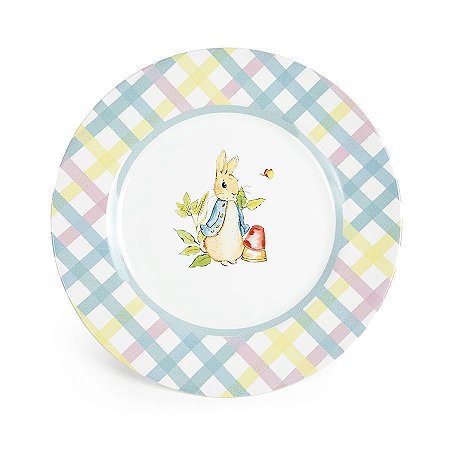 Prato Raso Páscoa Infantil Peter Rabbit - 1 unidade - Cromus - Rizzo
