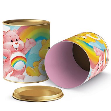 Lata para Lembrancinhas Festa Ursinhos Carinhosos - 11cm x 9cm - Cromus Festas - Rizzo