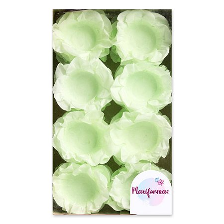 Forminha para Doces Finos - Eva - Seda Verde BB - 40 unidades - Maxiformas - Rizzo