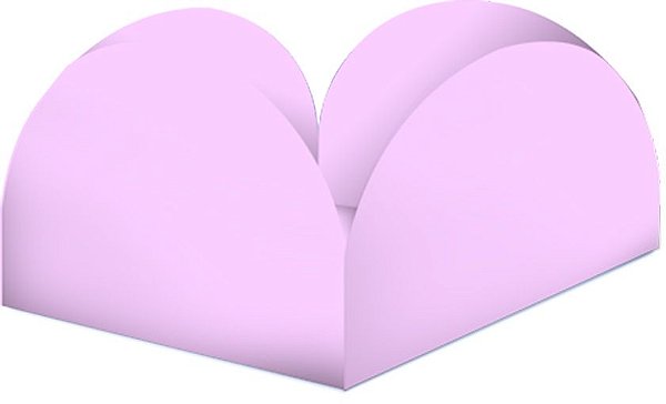 Forminha para Doces 4 Pétalas Live Colors - Lilas Candy - 3,5 cm x  2,5 cm - 40 unidades - Rizzo