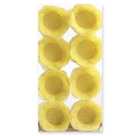Forminha para Doces Finos - Sweet - Amarela Tela S/ Fio - 40 unidades - Maxiformas - Rizzo