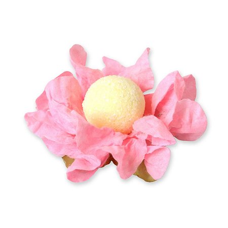 Forminha para Doces Finos - Sol - Viscose Pin Art - Rosa Claro - 25 unidades - Maxiformas - Rizzo