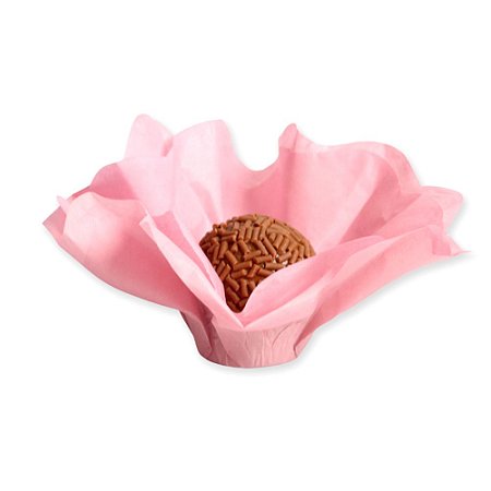 Forminha para Doces Finos - Cheri - Monolucido Rosa Seco - 50 unidades - Maxiformas - Rizzo