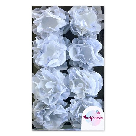 Forminha para Doces Finos - Carol - Borda Prata Andino - 40 unidades - Maxiformas - Rizzo