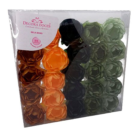 Forminha para Doces Finos - Bela Boho 11 - 25 unidades - Decora Doces - Rizzo