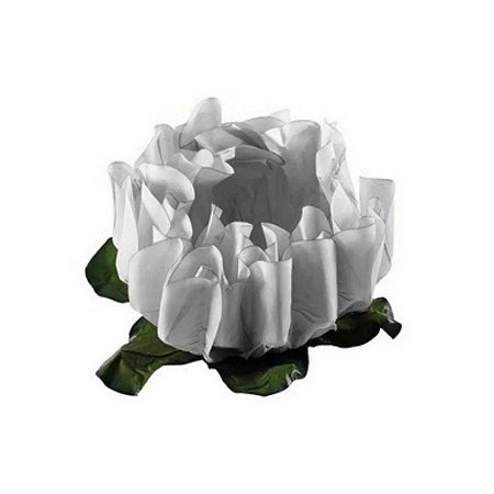 Forminha para Doces Finos - Rosa Maior Cinza  40 unidades - Decora Doces