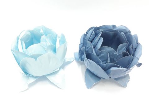 Forminha para Doces Finos - Bela Duo Azul Bebê e Azul Chumbo - 20 unidades - Decora Doces - Rizzo Festas