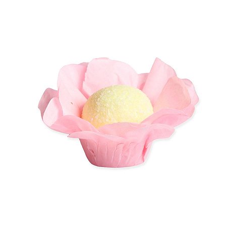 Forminha para Doces Finos - R-82 Crepom Rosa Cha - 40 unidades - MaxiFormas - Rizzo