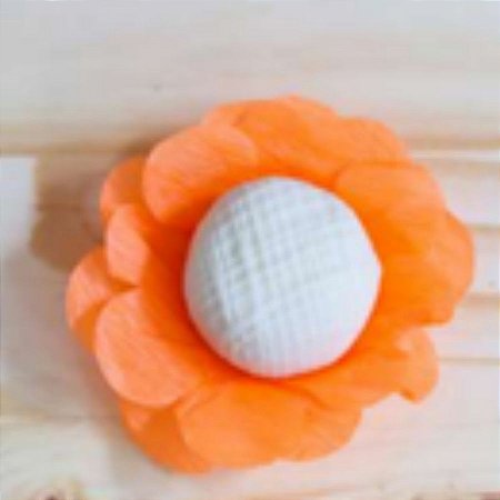 Forminha para Doces Finos - R-82 Crepom Neon Laranja - 40 unidades - MaxiFormas - Rizzo