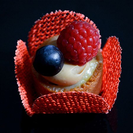 Forminha para Doces Finos - Caixeta Tela Coral - 50 unidades - MaxiFormas