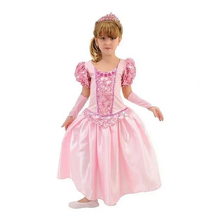 Fantasia Princesa Rosinha - 1 unidade - Anjo - Rizzo