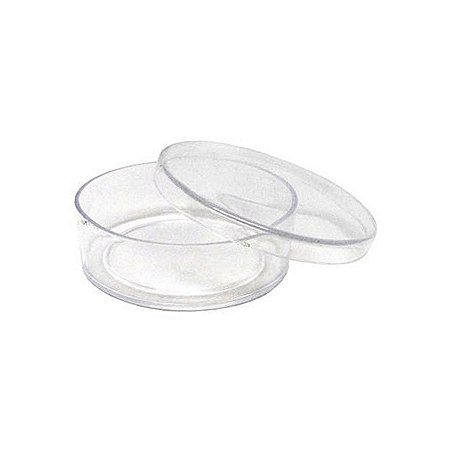 Latinha Lembrancinha Festa  8cm  20 unidades - Transparente - Rizzo