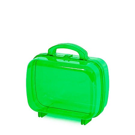 Maleta Acrílica para Lembrancinha Verde Neon - 1 unidade - Rizzo