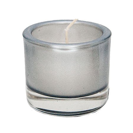 Vela Aromática - Vanilla (Baunilha) - Prata - 1 unidade - Cromus - Rizzo