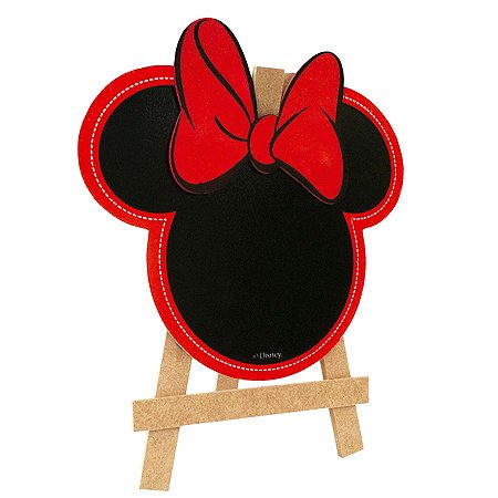 Lousa - Silhueta Minnie - MDF - 1 unidade - Grintoy - Rizzo