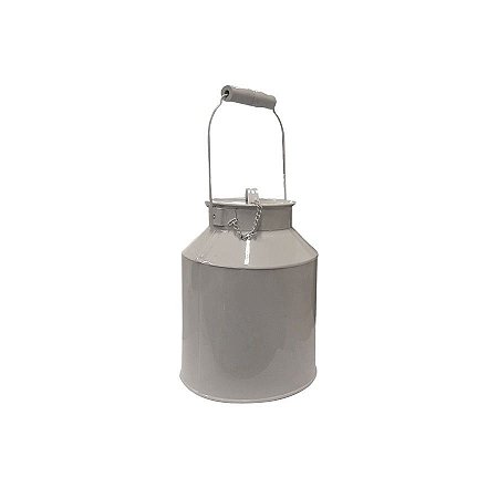 Decoração Leiteira Pequena Branca - REF CM4059 - 1 UN - Rizzo