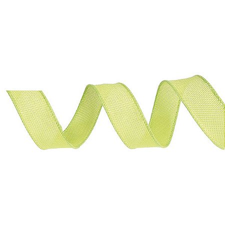 Fita de Juta Aramada Verde para Decoração de Páscoa  - 3cm x 9,14m - Cromus Páscoa - Rizzo Embalagens