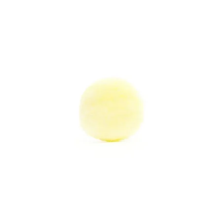 Pom Pom de Coelho para Decoração de Páscoa Amarelo - G 2,5cm x 2,5cm - 20 unidades - Cromus Páscoa - Rizzo Embalagens