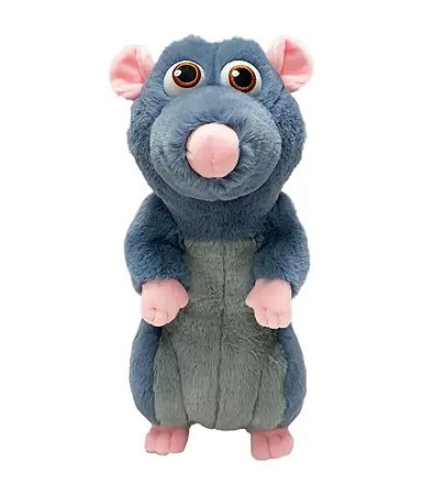 Pelúcia Remy 35cm - Ratatoullie - 1 unidade - Disney Original - Rizzo