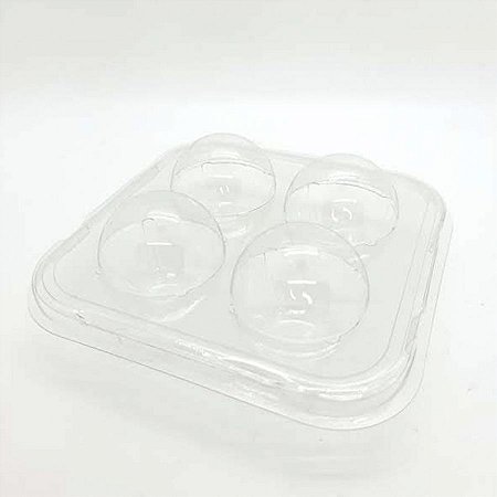 Blister 4 Brigadeiros Cristal - 10 unidades - Rizzo