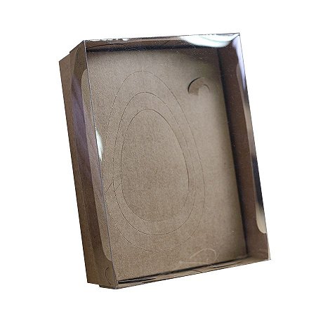 Caixa Ovo de Colher de 350/500/750g - Encanto Kraft Cód 4358 - 10 unidades - Ideia Embalagens - Rizzo