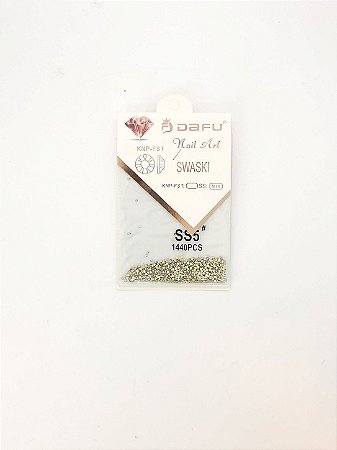 Strass Diamante Prata/Dourado - SS5 - 1 unidade - Rizzo