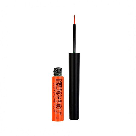 Delineador Líquido Neon Laranja 4ml - 1 unidade - Rizzo