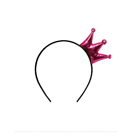 Tiara Coroa Pink - 1 unidade - Cromus - Rizzo