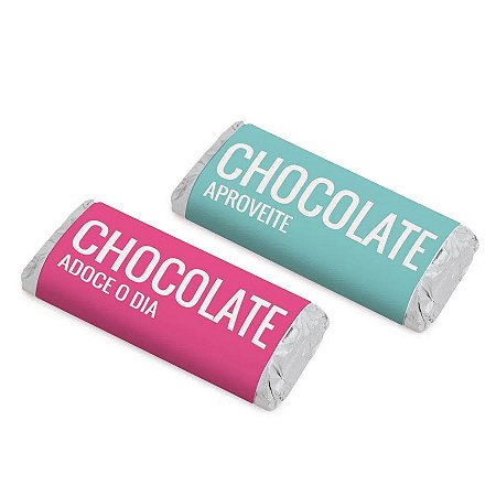 Kit Tablete Com Cinta - Chocolate - 150 g - 15 x 11 x 3,2 cm - 10 unidades - Cromus Páscoa - Rizzo