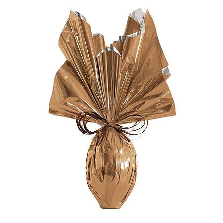 Folha para Ovos de Páscoa Metalizado Toffe - 69 x 89 cm - 5 unidades - Cromus Páscoa - Rizzo