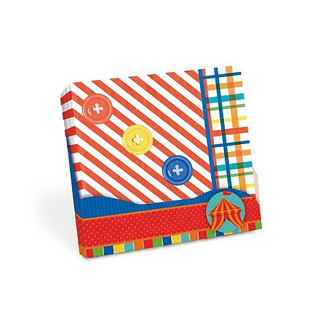 Guardanapo de Papel 25cm x 25cm - Circo - 20 unidades - Cromus - Rizzo
