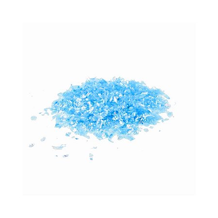 Confete Mini Picadinho Metalizado Azul Claro - 100g - 1 unidade - Cromus - Rizzo