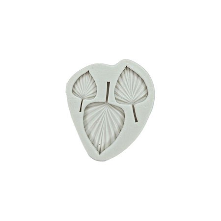 Molde de Silicone Cód. 2481 - Folhas de Palmeiras - 1 unidade - Mazulli - Rizzo